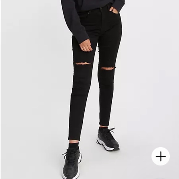 Levi's Denim - 🥳HOST PICK🥳 Levis Black High Rise Skinny Jeans